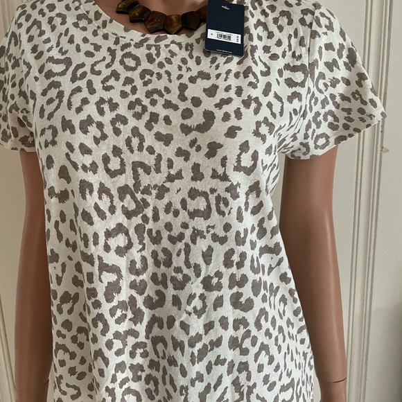 Lucky Brand Tops - Lucky Brand, leopard styled tee-shirt. NWT